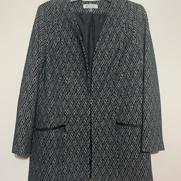 Kasper Jackets & Blazers - Kasper knit open-front jacket or blazer Large